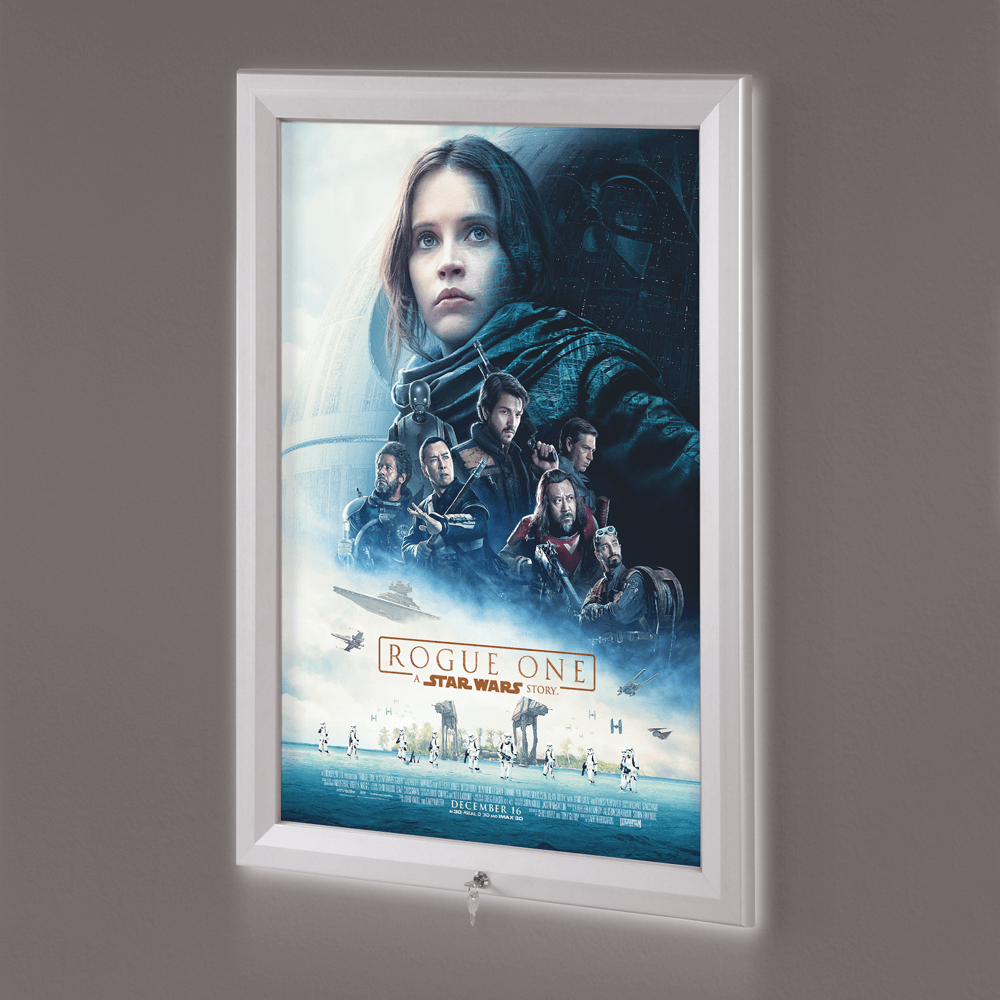 Outdoor LED Illuminated Poster Frame - Digini